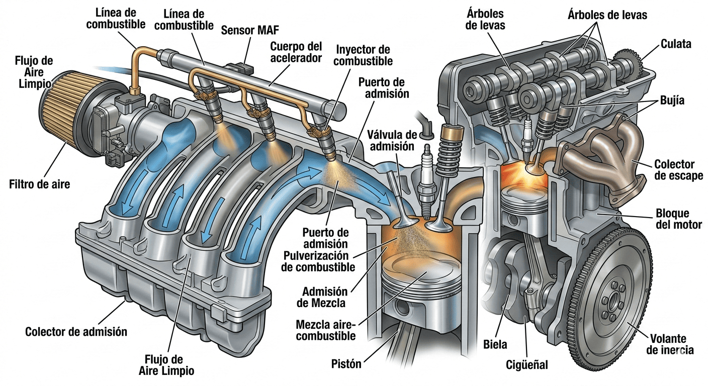 sistema de inyección electrónica