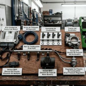 sistema de inyección electrónica
