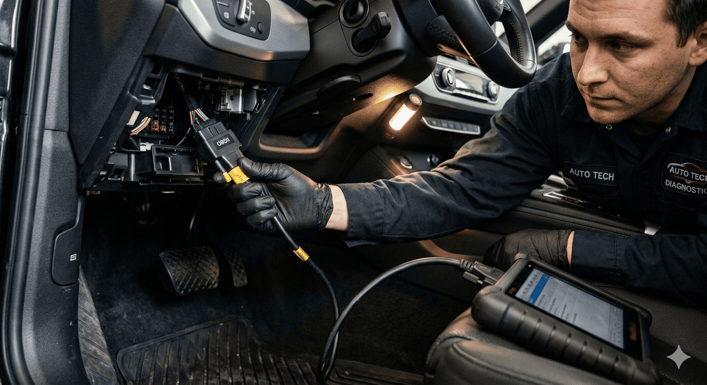 diagnóstico con escáner automotriz
