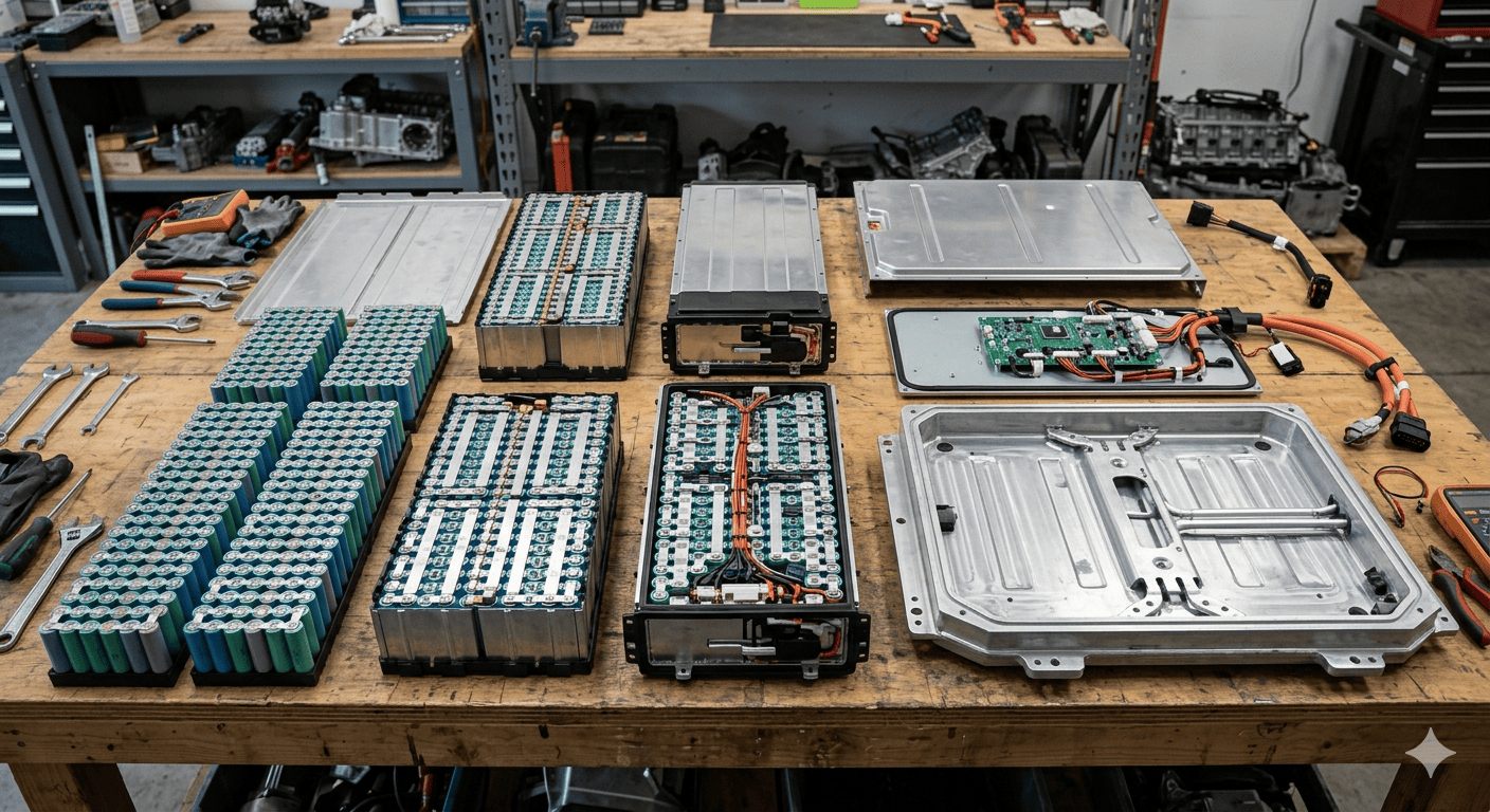 baterías de autos eléctricos: funcionamiento, seguridad y diagnóstico